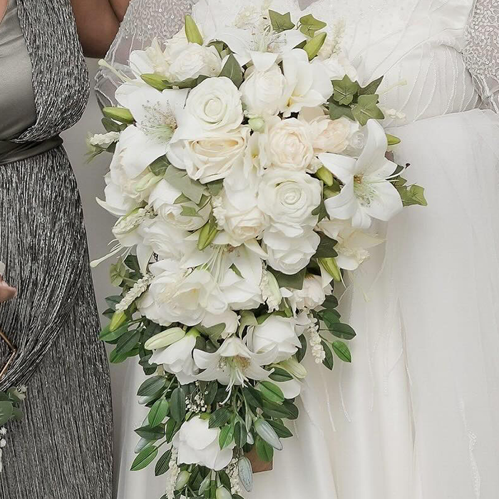 White Flower Bridal Bouquet
